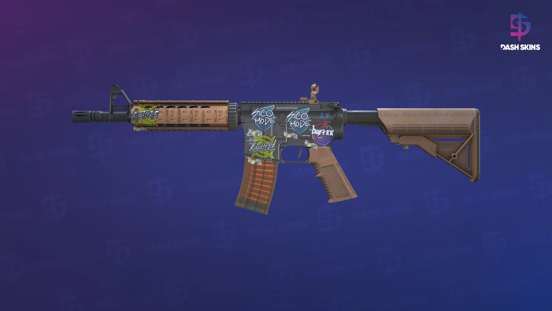 M4A4 | Poly Mag (Minimal Wear) Screenshot Playside