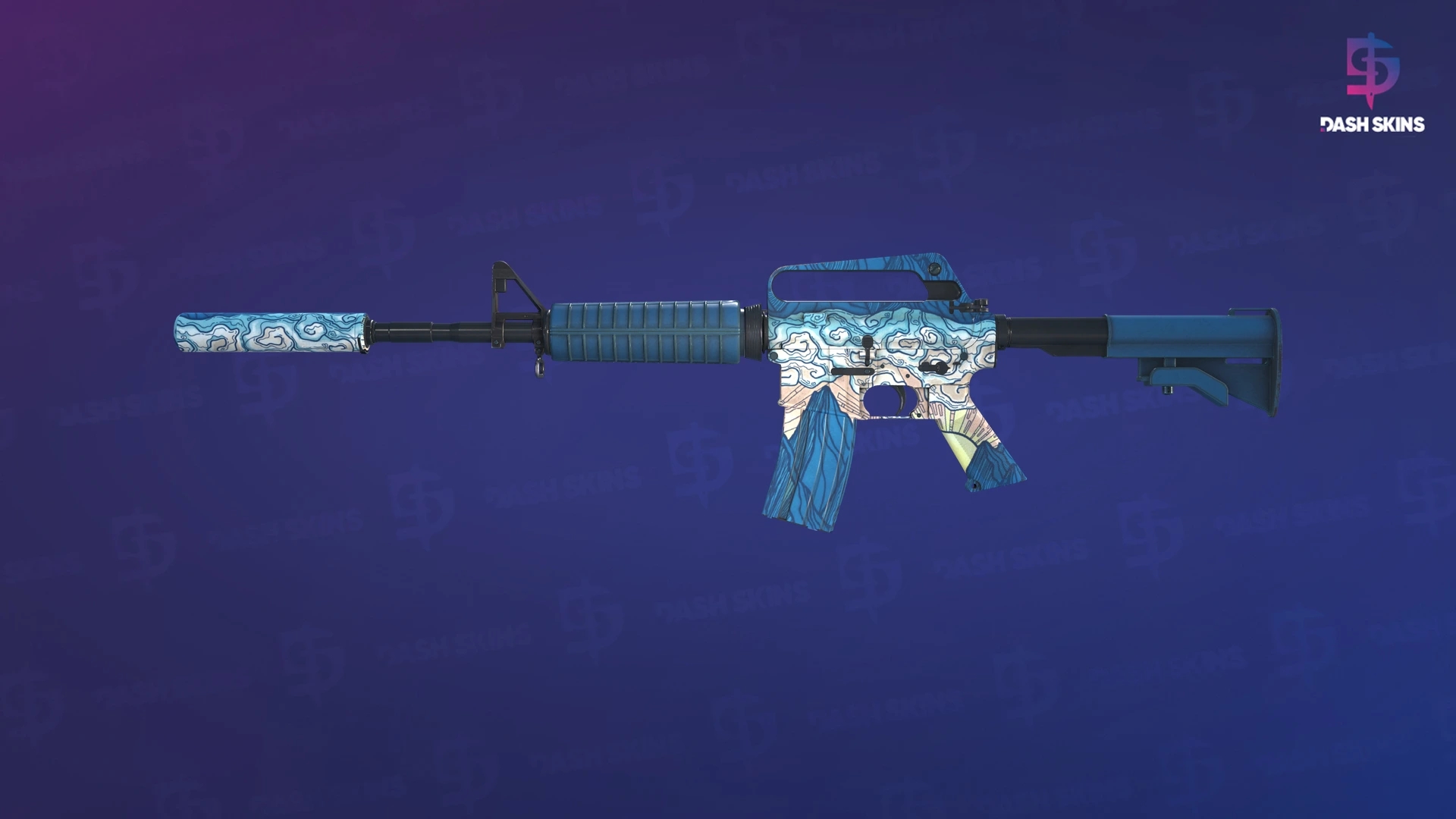 M4A1-S | Solitude (Field-Tested) Screenshot Playside