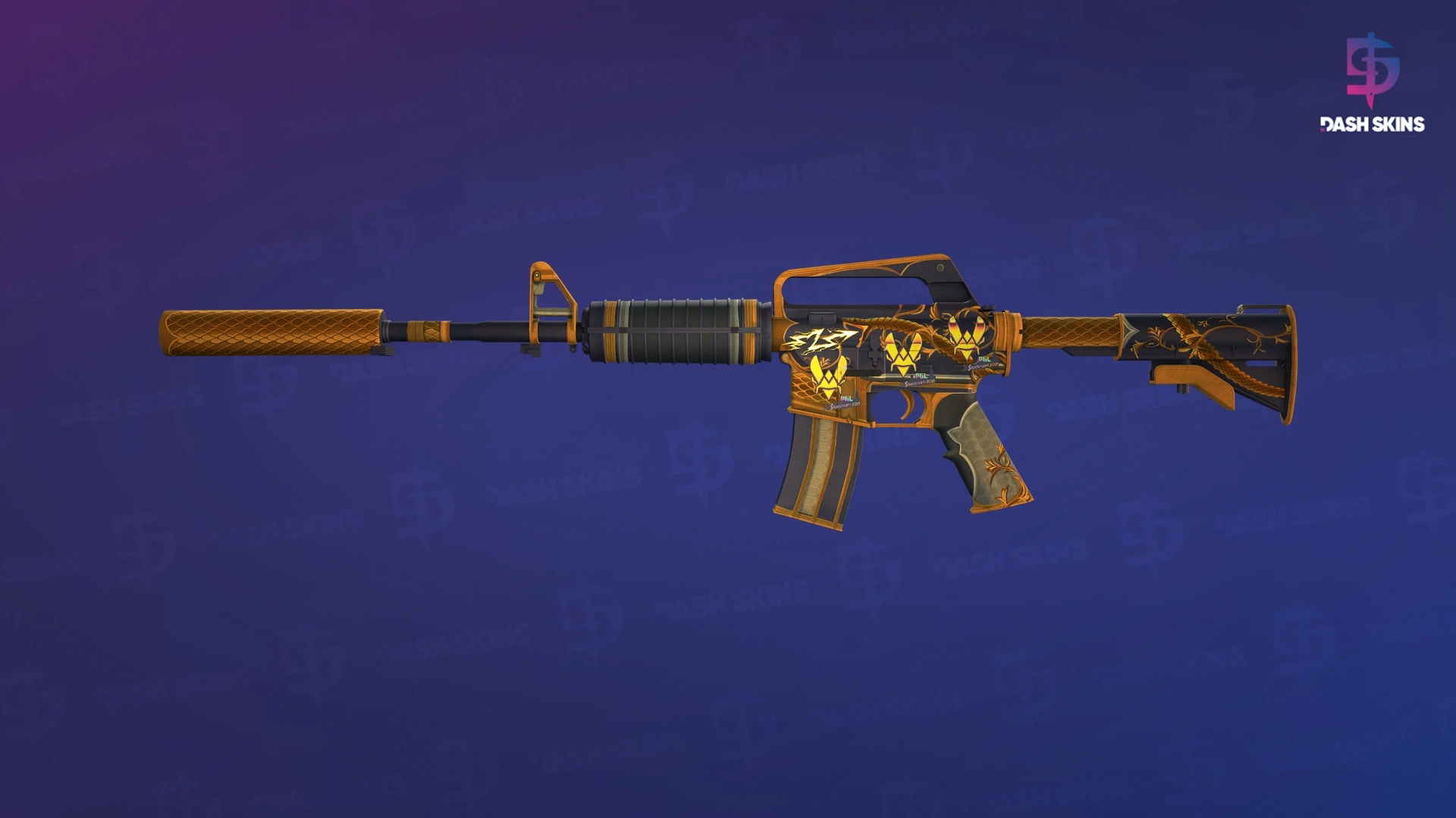 M4A1-S | Golden Coil (Field-Tested) Screenshot Playside