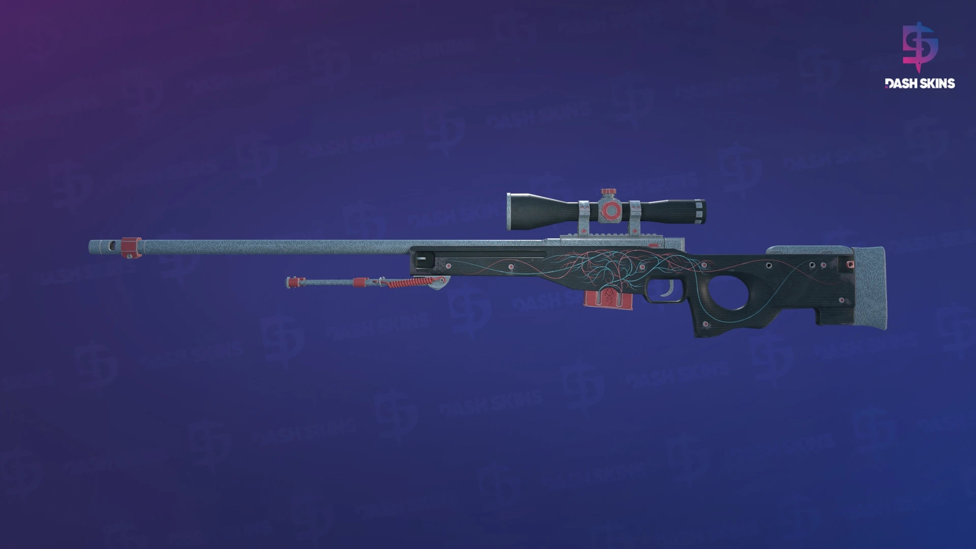 AWP | Capillary (Field-Tested) Screenshot Playside