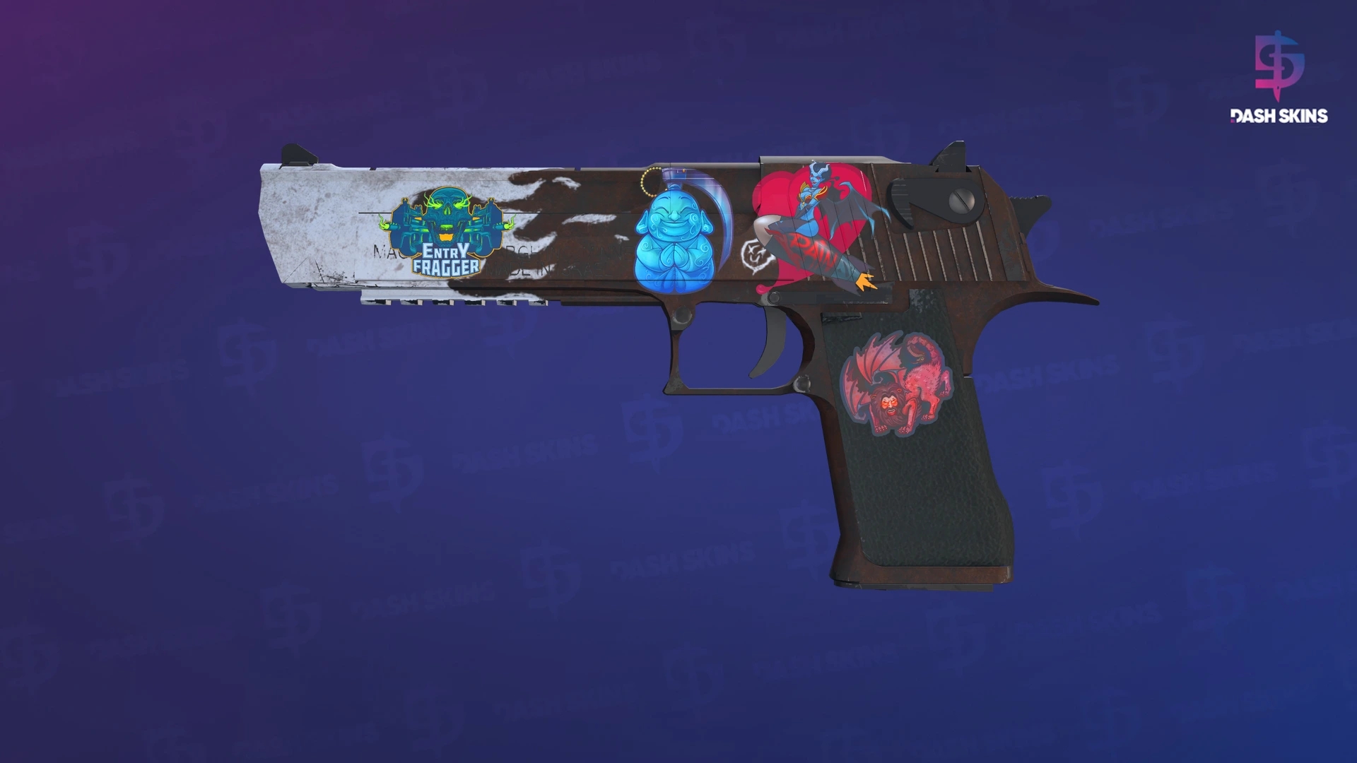 Desert Eagle | Oxide Blaze (Minimal Wear) Screenshot Playside