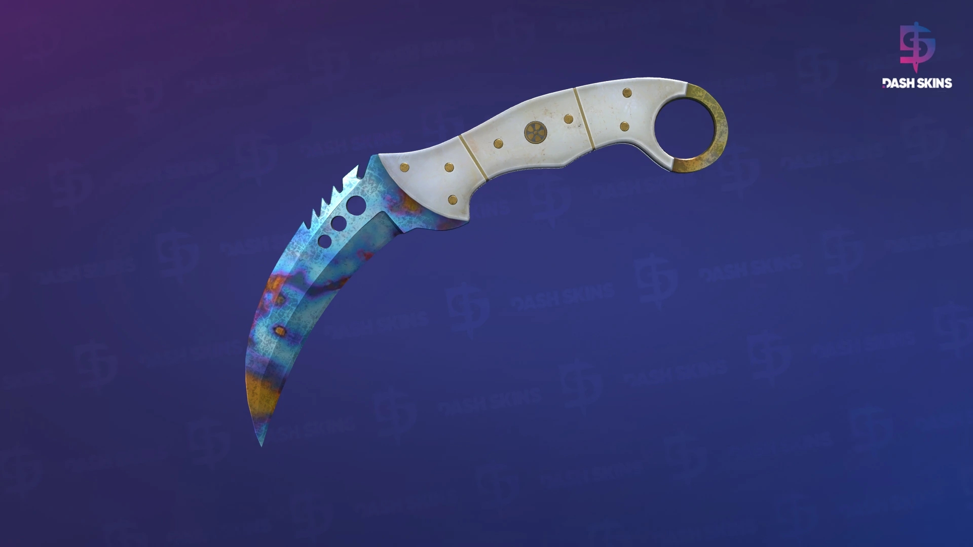 ★ Talon Knife | Case Hardened (Well-Worn) Screenshot Playside