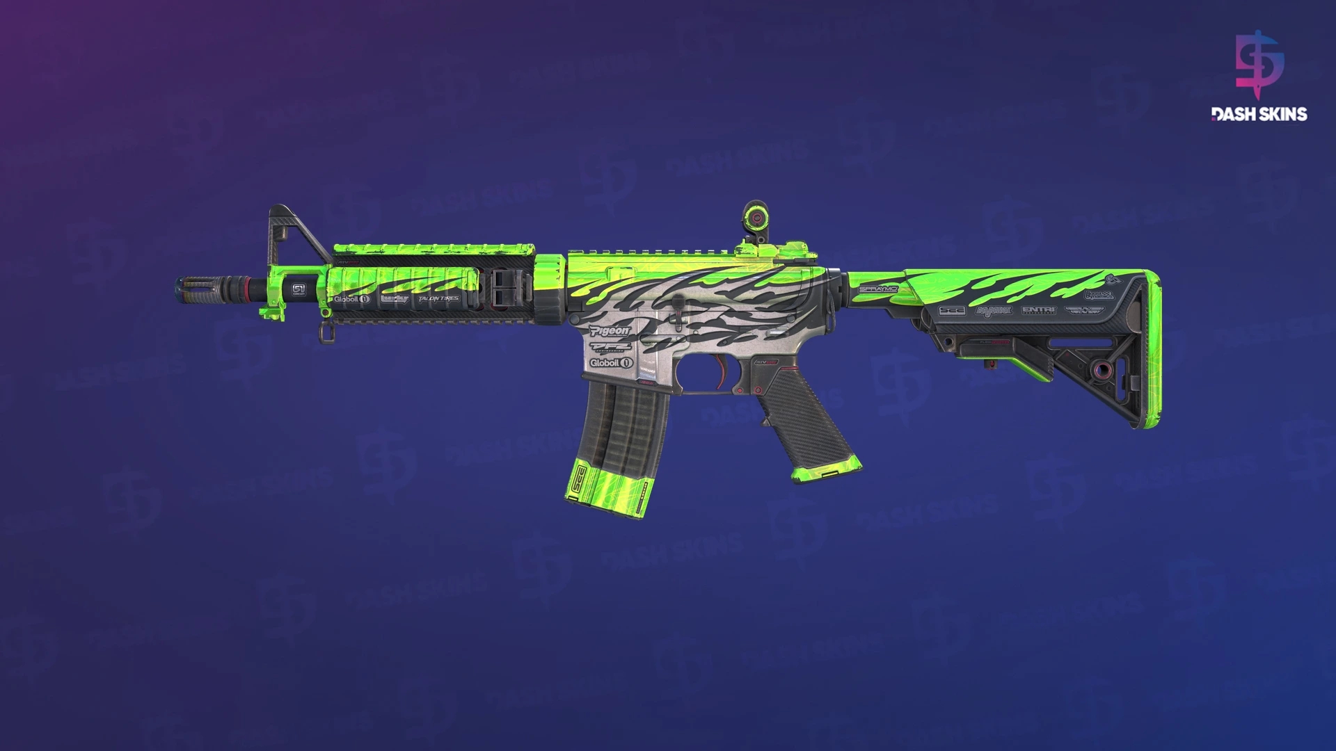 M4A4 | Full Throttle (Field-Tested) Screenshot Playside