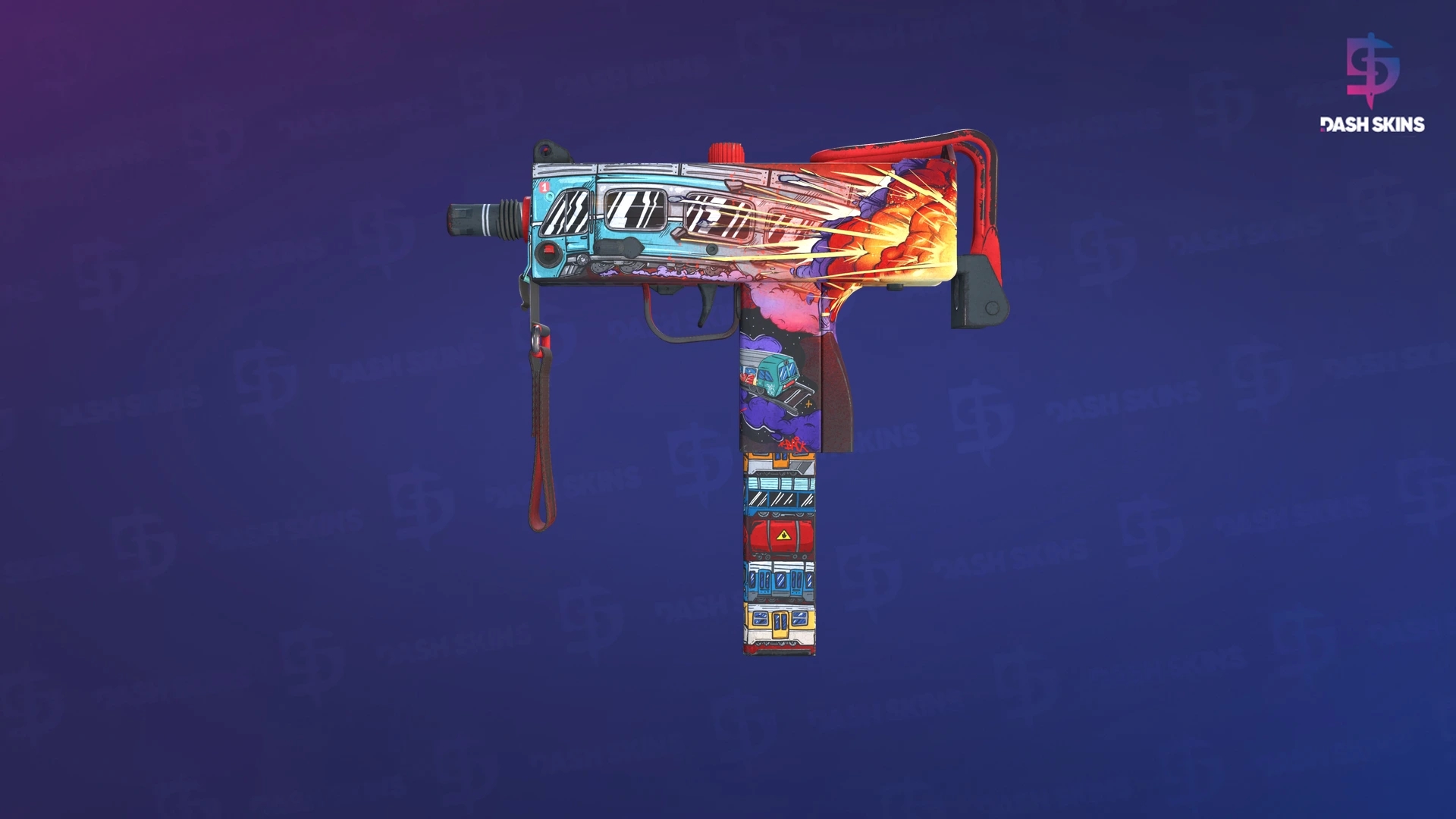 MAC-10 | Derailment (Field-Tested) Screenshot Playside