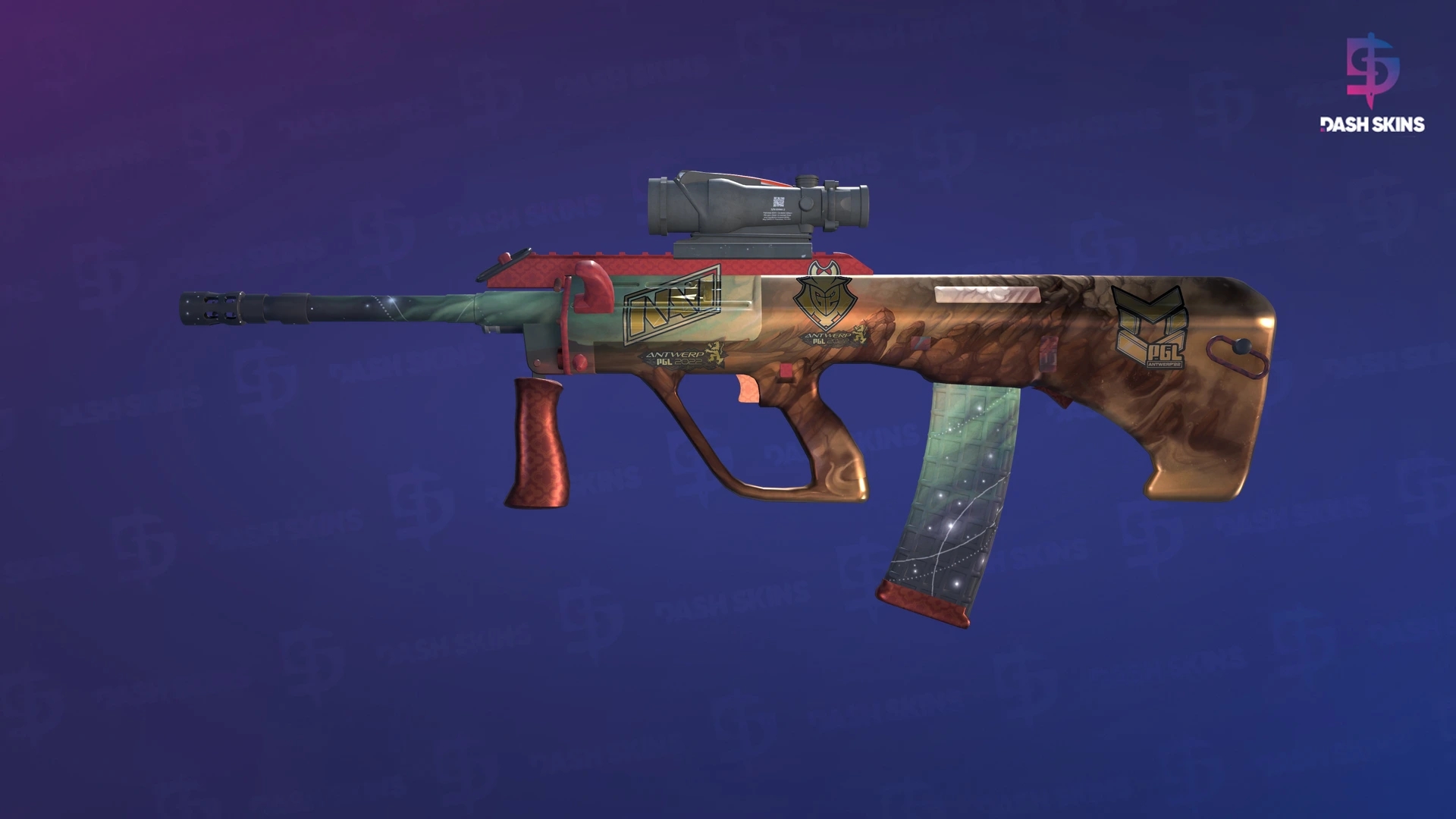 Souvenir AUG | Sand Storm (Minimal Wear) Screenshot Playside