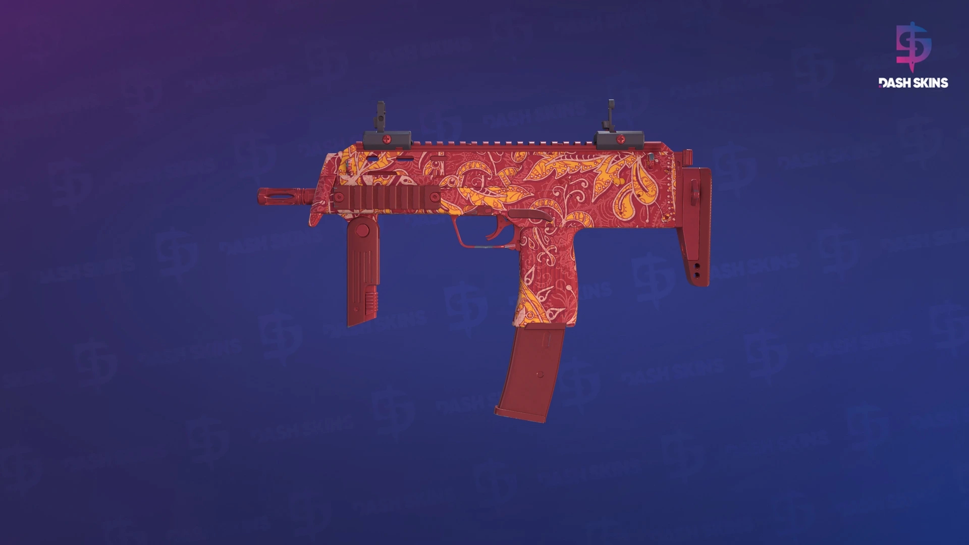 MP7 | Coral Paisley (Factory New) Screenshot Playside