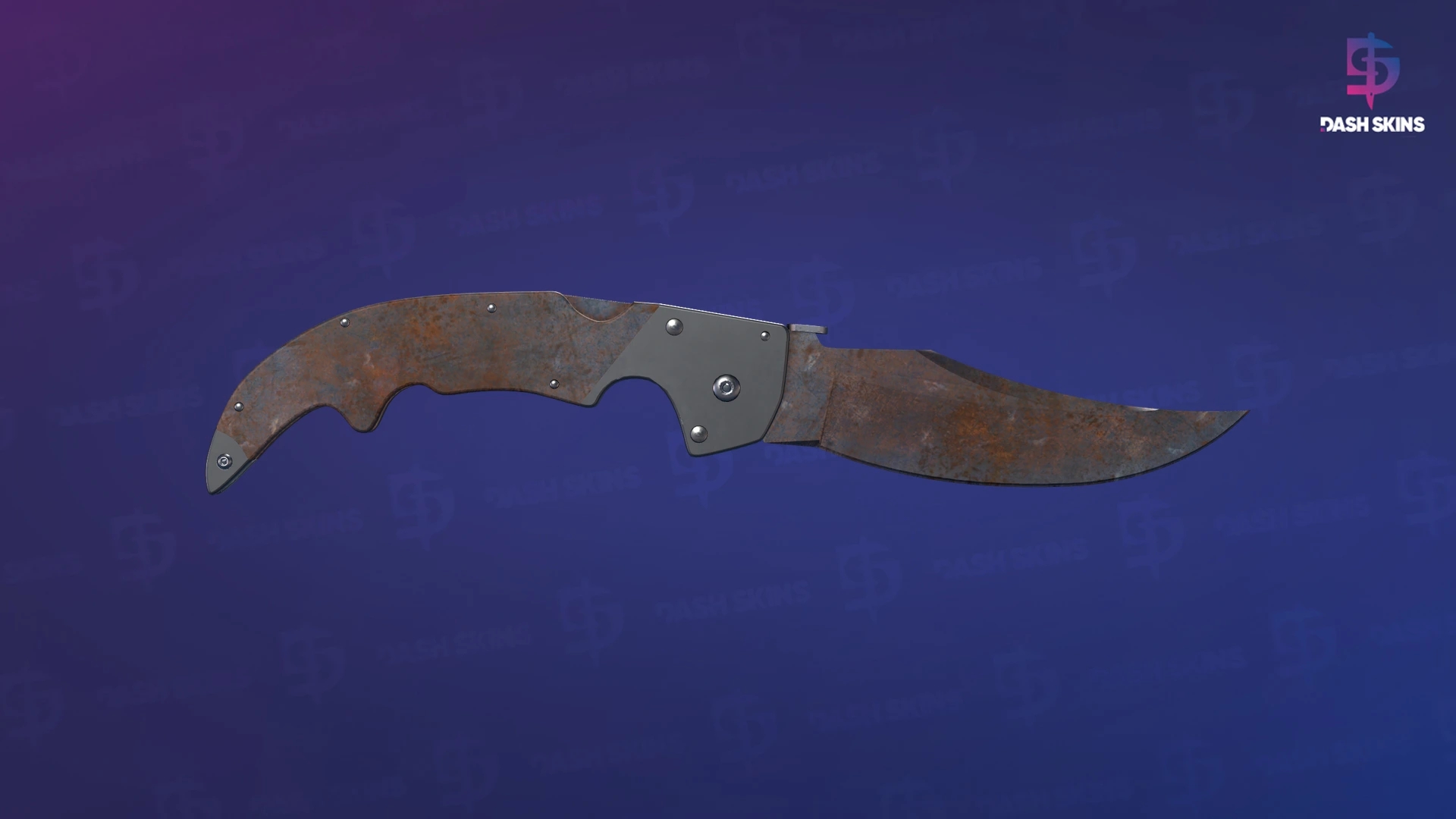 ★ Falchion Knife | Rust Coat (Battle-Scarred) Screenshot Playside