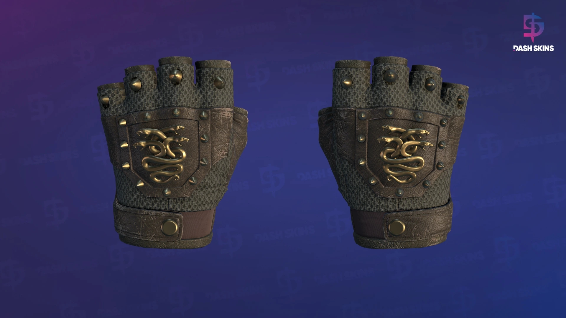 ★ Hydra Gloves | Mangrove (Well-Worn) Screenshot Playside