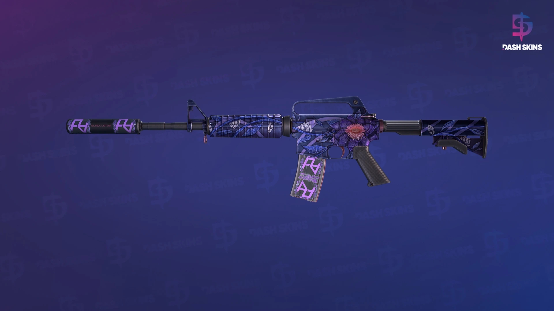 M4A1-S | Black Lotus (Field-Tested) Screenshot Playside
