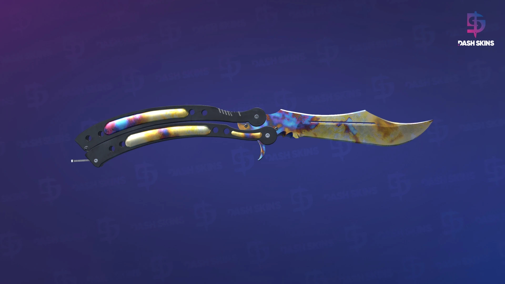 ★ Butterfly Knife | Case Hardened (Minimal Wear) Screenshot Playside
