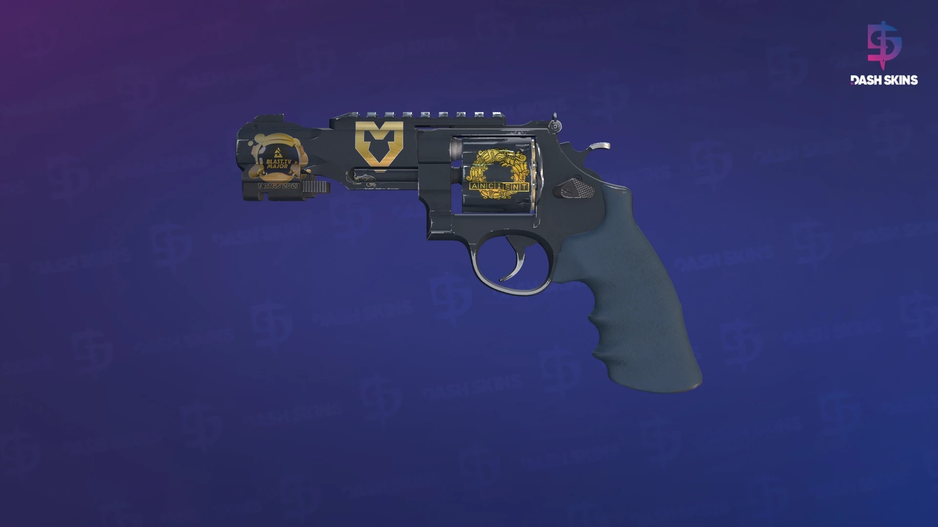 Souvenir R8 Revolver | Night (Field-Tested) Screenshot Playside