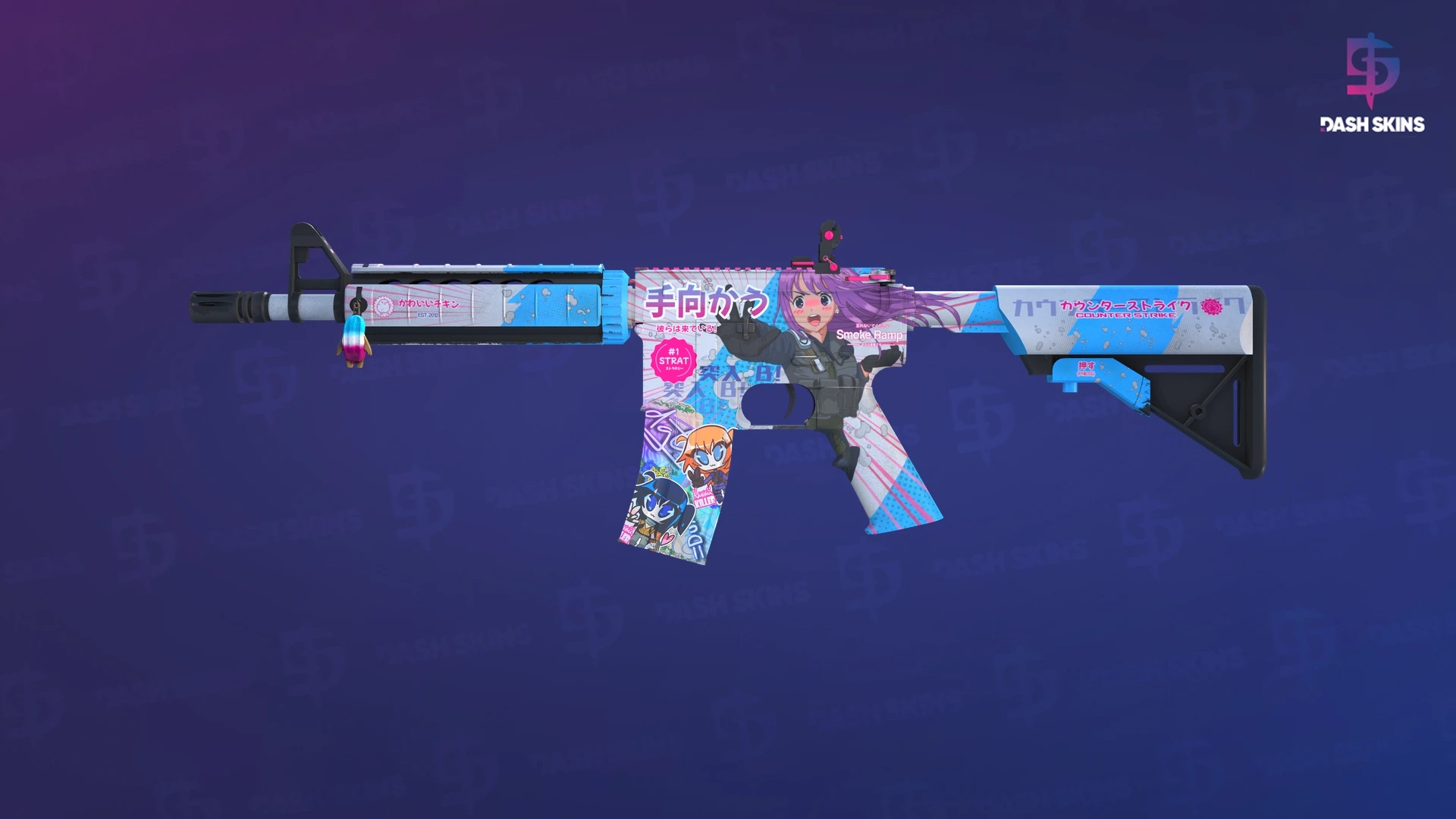 M4A4 | Temukau (Field-Tested) Screenshot Playside