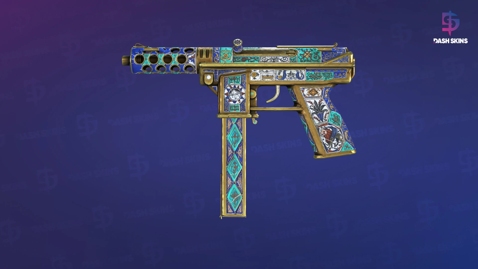 Tec-9 | Sultan (Minimal Wear) Screenshot Playside