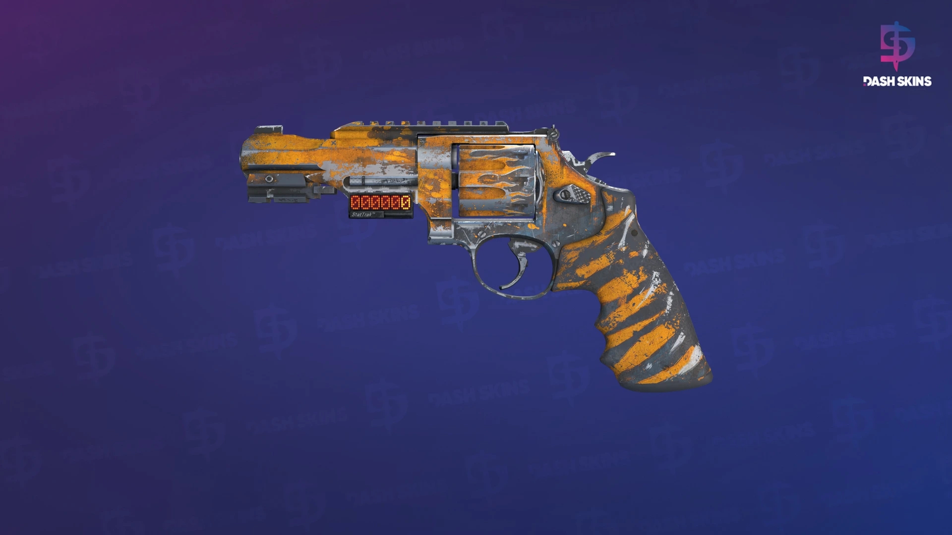 StatTrak™ R8 Revolver | Skull Crusher (Battle-Scarred) Screenshot Playside