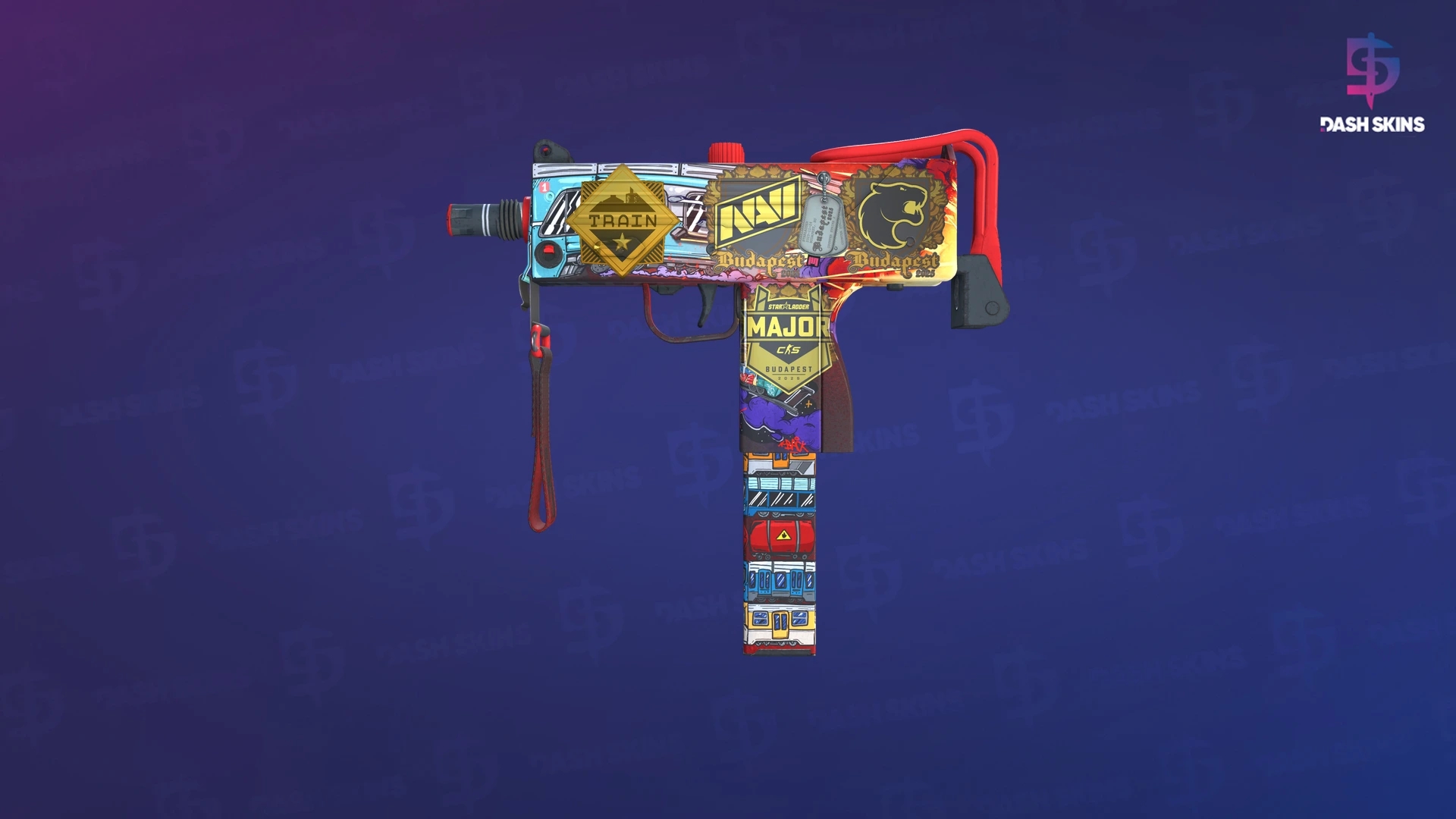Souvenir MAC-10 | Derailment (Minimal Wear) Screenshot Playside