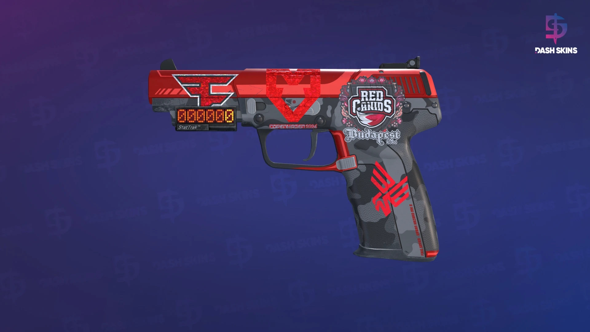 StatTrak™ Five-SeveN | Urban Hazard (Minimal Wear) Screenshot Playside