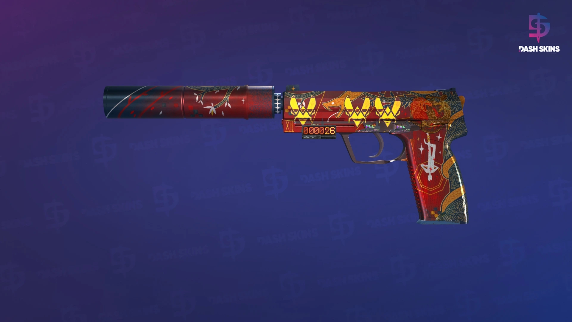 StatTrak™ USP-S | The Traitor (Field-Tested) Screenshot Playside