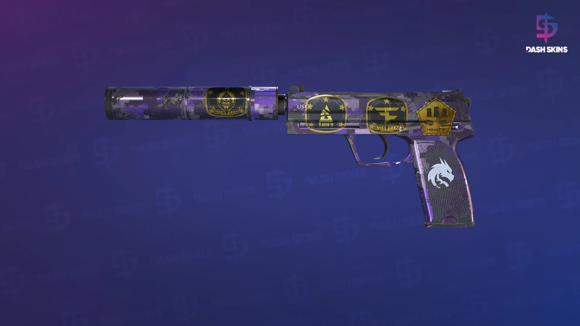 Souvenir USP-S | Purple DDPAT (Field-Tested) Screenshot Playside