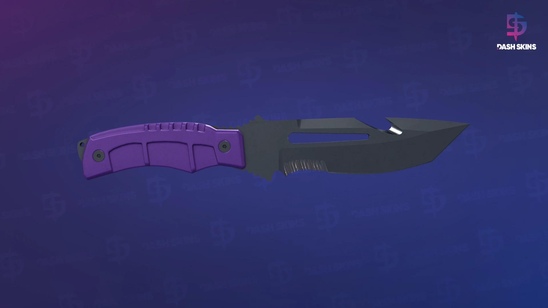★ Survival Knife | Ultraviolet (Minimal Wear) Screenshot Playside