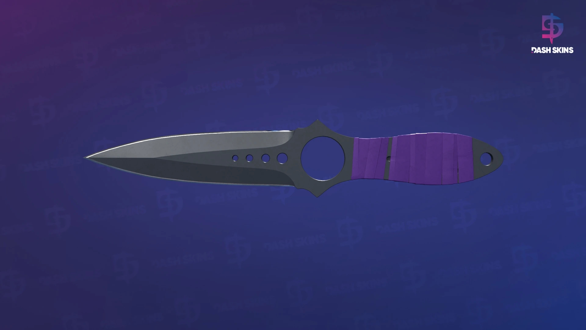 ★ Skeleton Knife | Ultraviolet (Field-Tested) Screenshot Playside