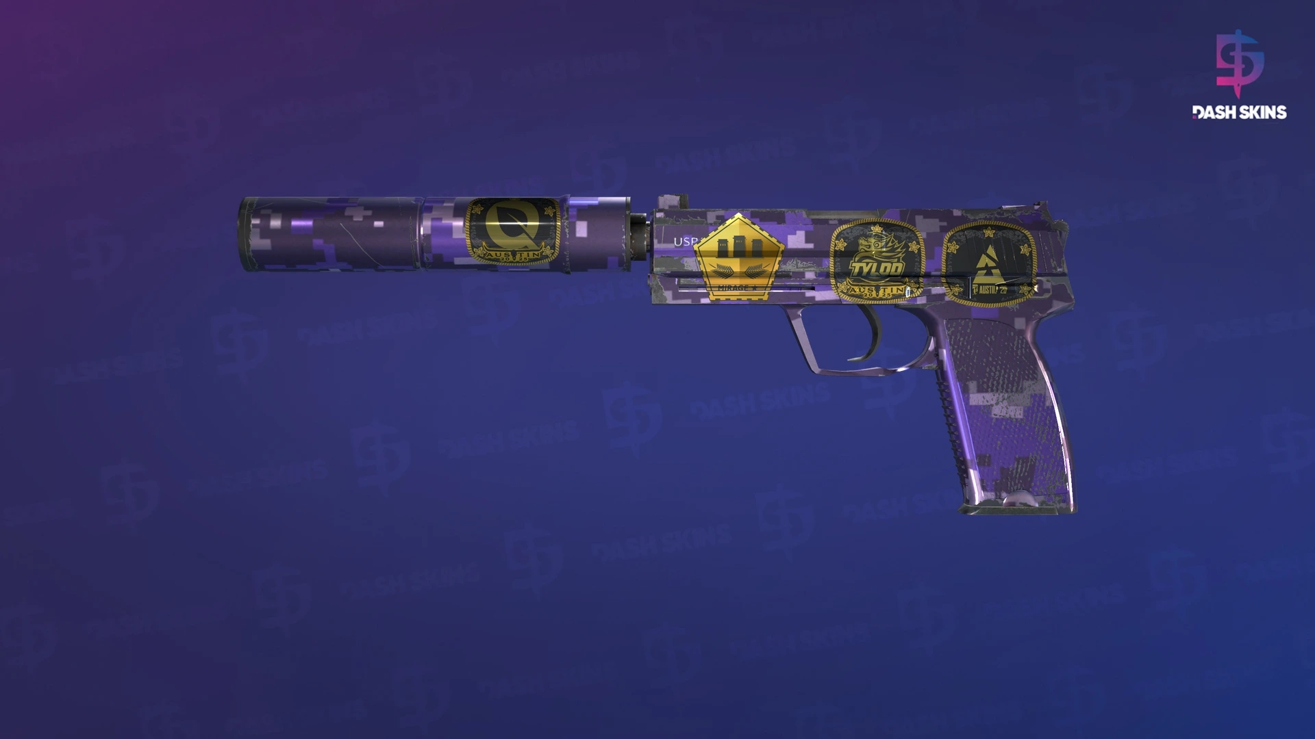 Souvenir USP-S | Purple DDPAT (Field-Tested) Screenshot Playside