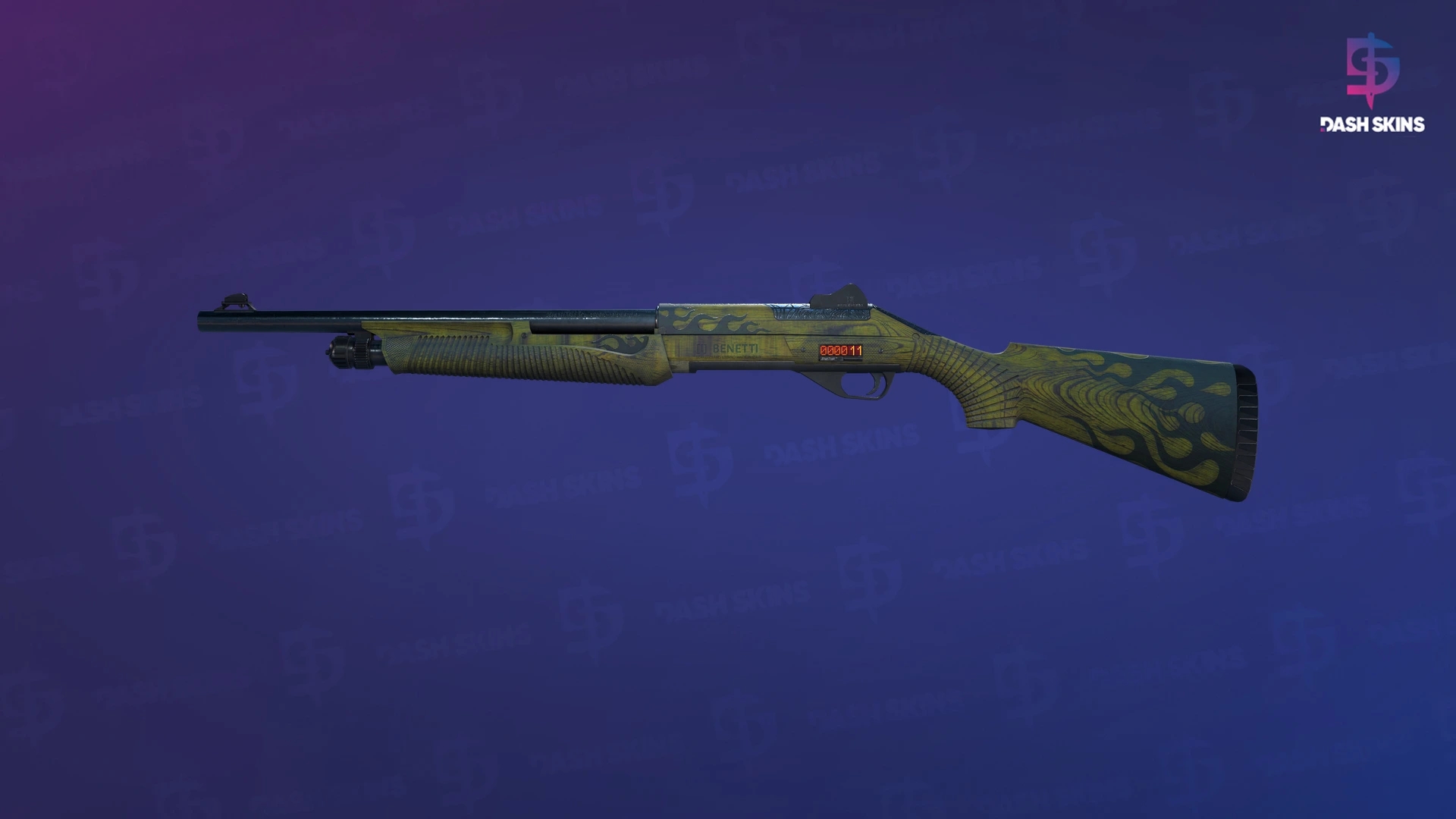 StatTrak™ Nova | Wood Fired (Well-Worn) Screenshot Playside