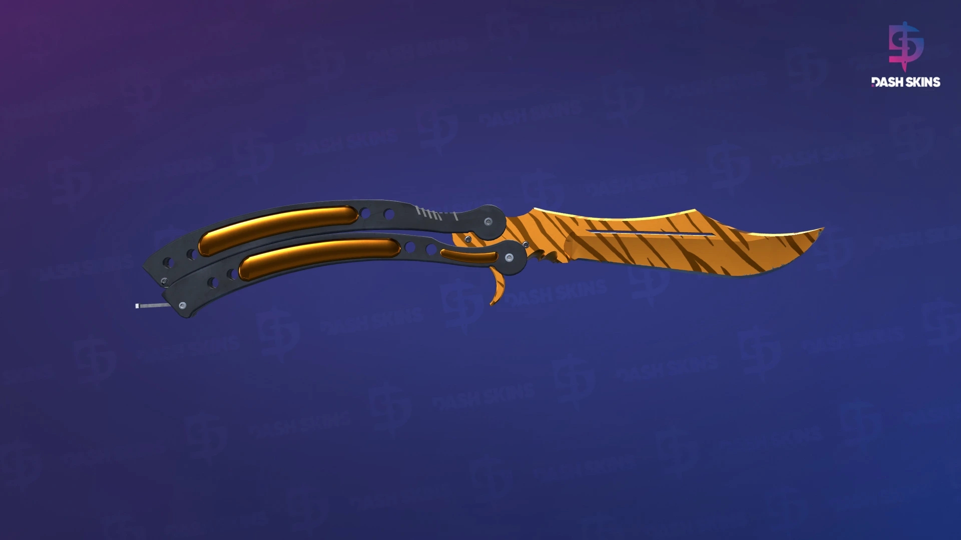 ★ Butterfly Knife | Tiger Tooth (Factory New) Screenshot Playside