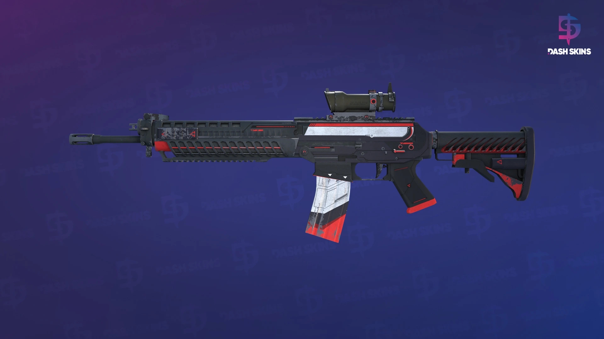 SG 553 | Cyrex (Field-Tested) Screenshot Playside