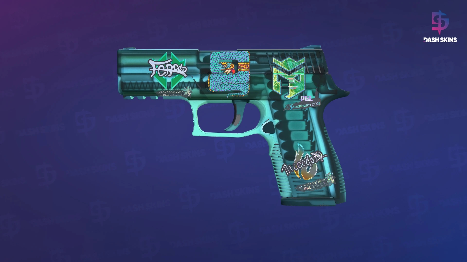 P250 | X-Ray (Minimal Wear) Screenshot Playside