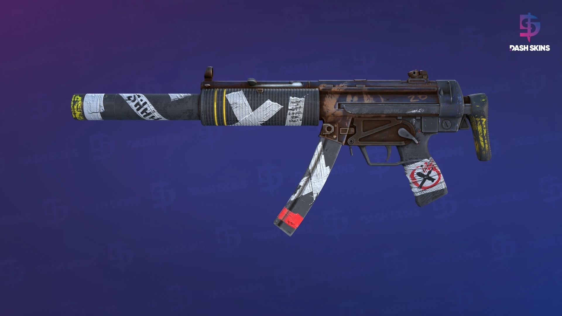 MP5-SD | Kitbash (Battle-Scarred) Screenshot Playside