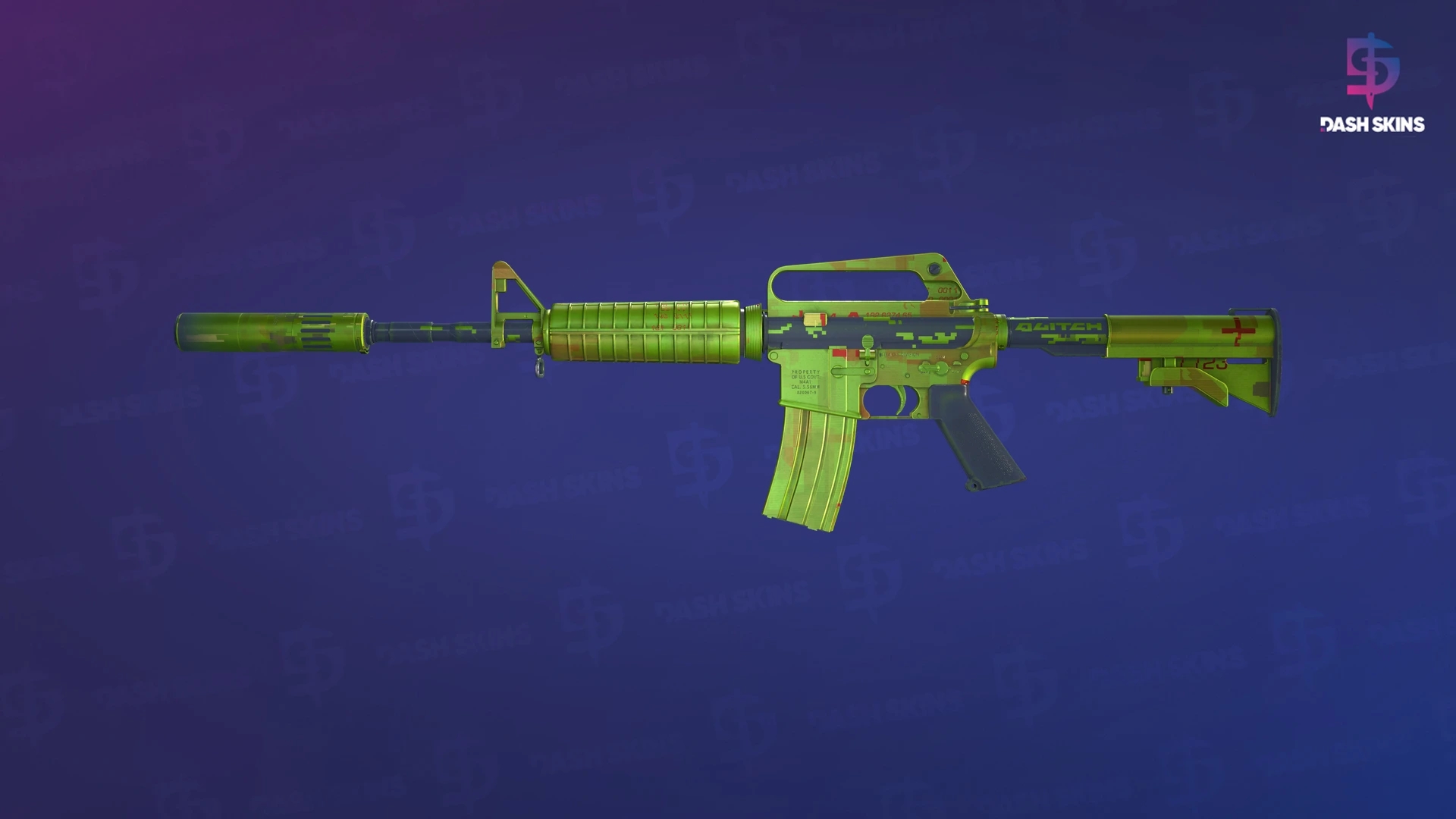 M4A1-S | Fatal Glitch (Minimal Wear) Screenshot Playside