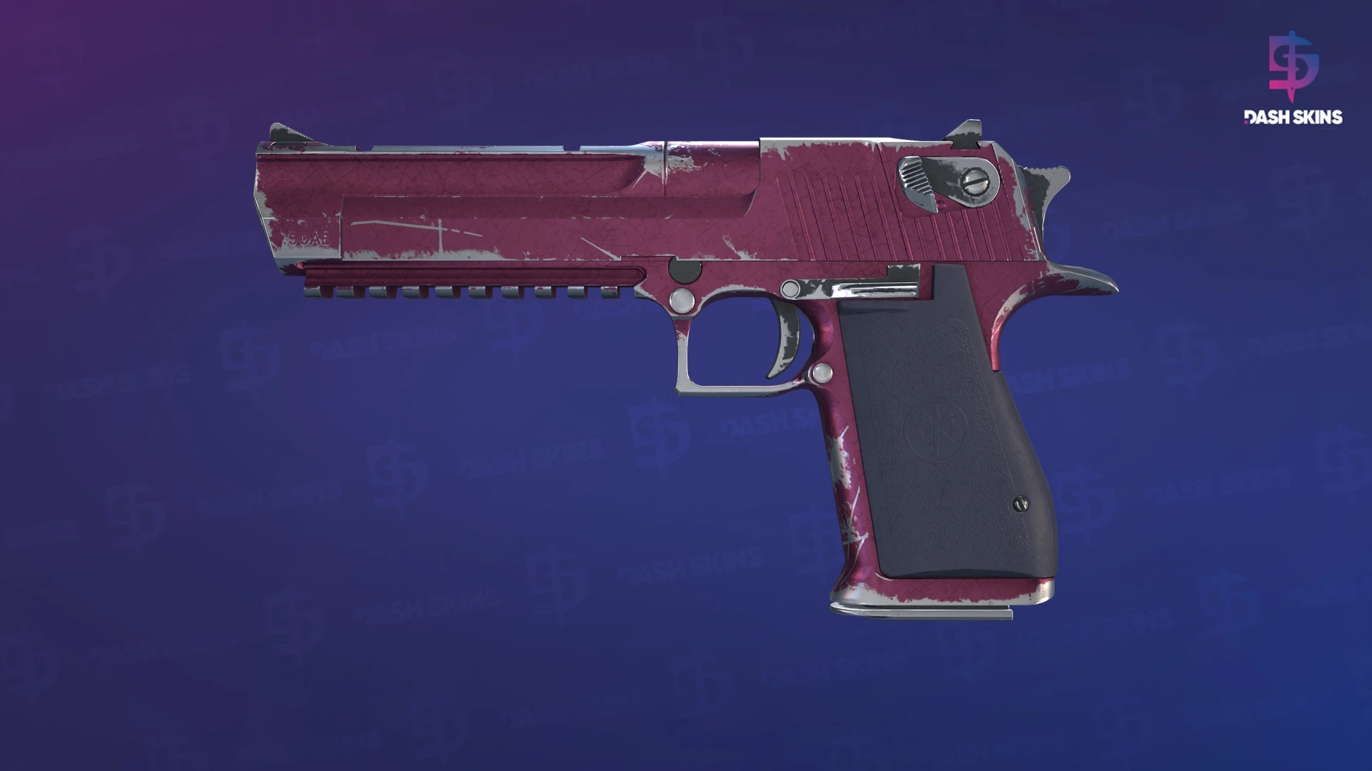 Desert Eagle | Mulberry (Battle-Scarred) Screenshot Playside