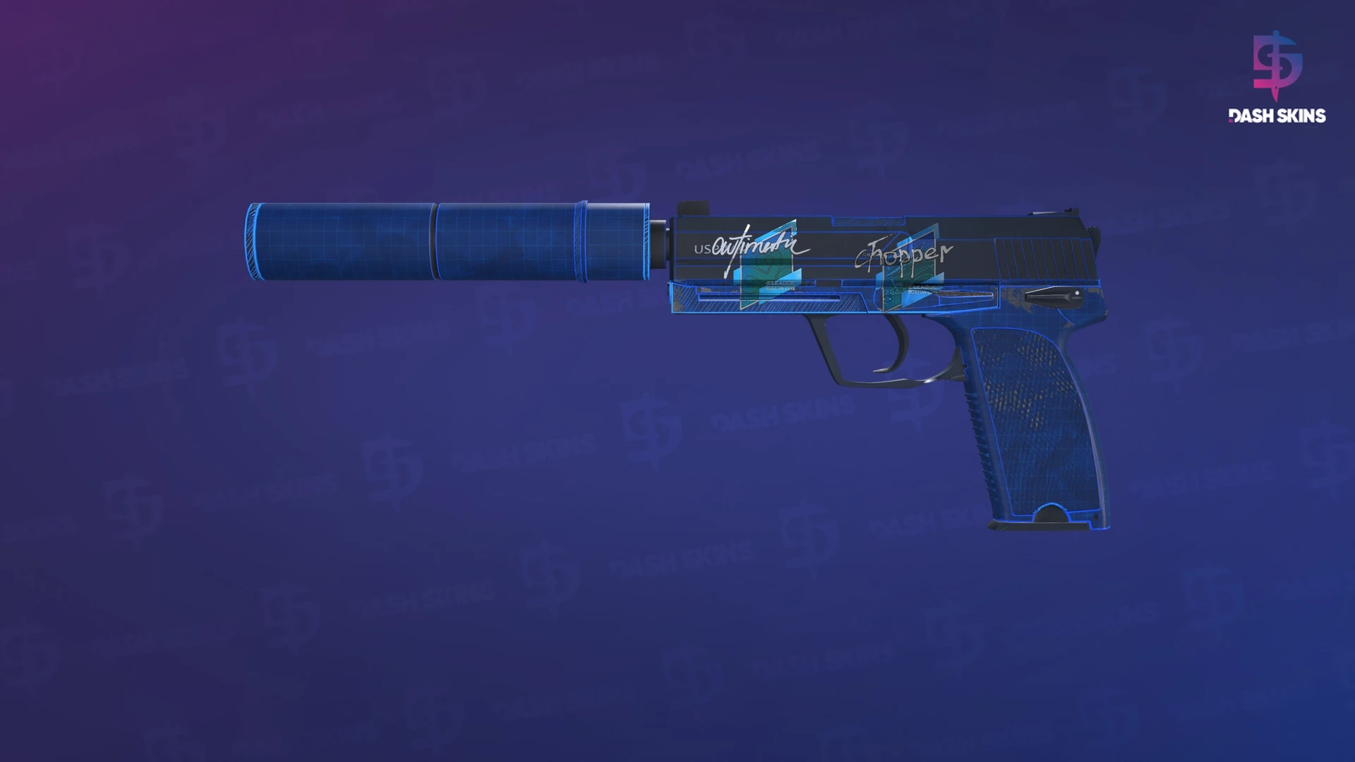 USP-S | Blueprint (Field-Tested) Screenshot Playside