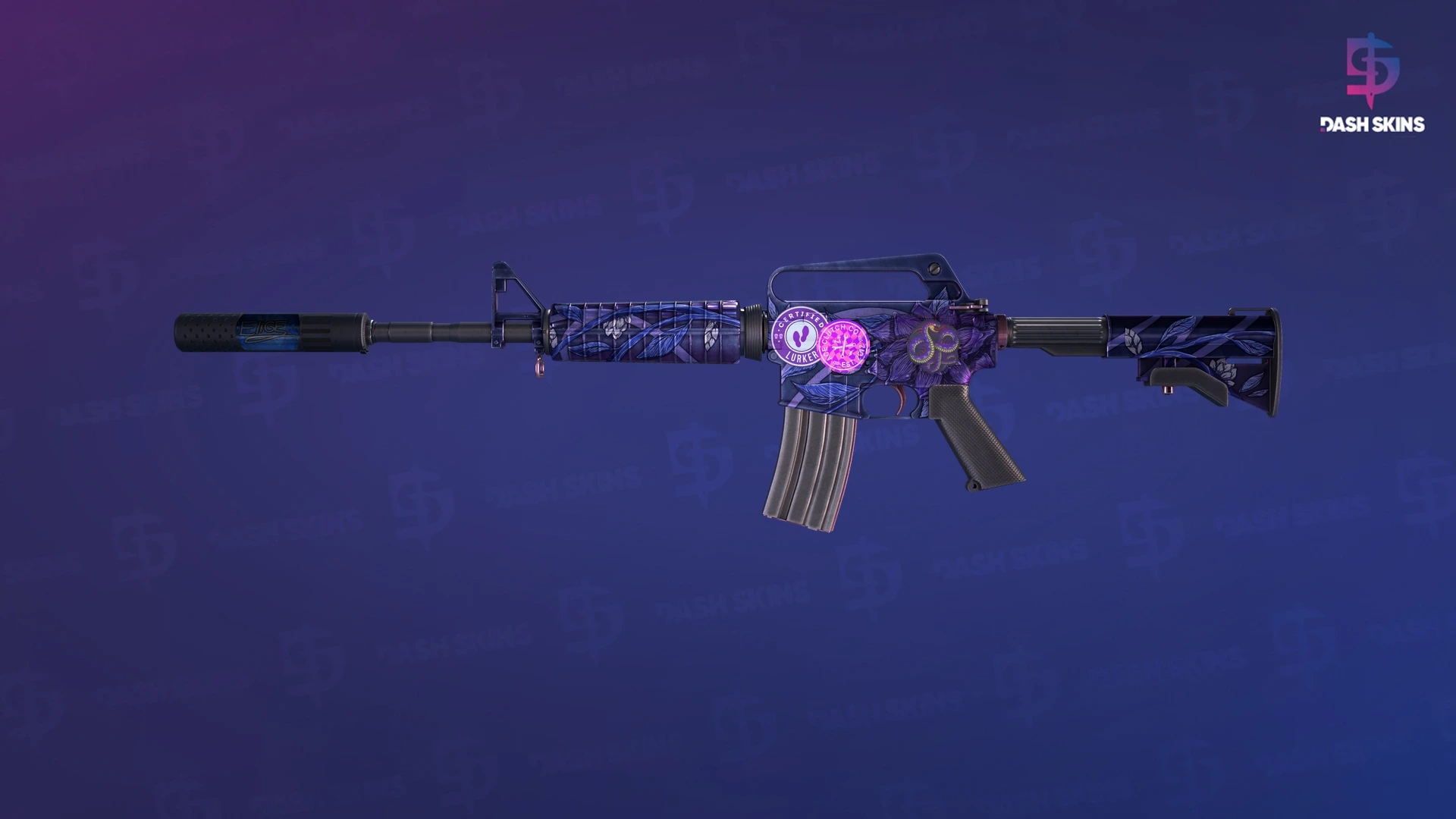 M4A1-S | Black Lotus (Field-Tested) Screenshot Playside