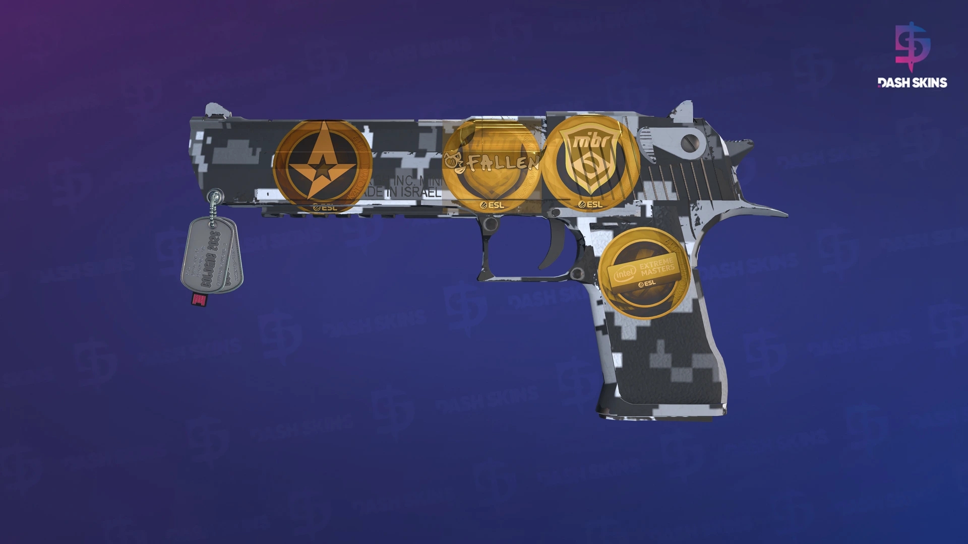 Souvenir Desert Eagle | Urban DDPAT (Minimal Wear) Screenshot Playside