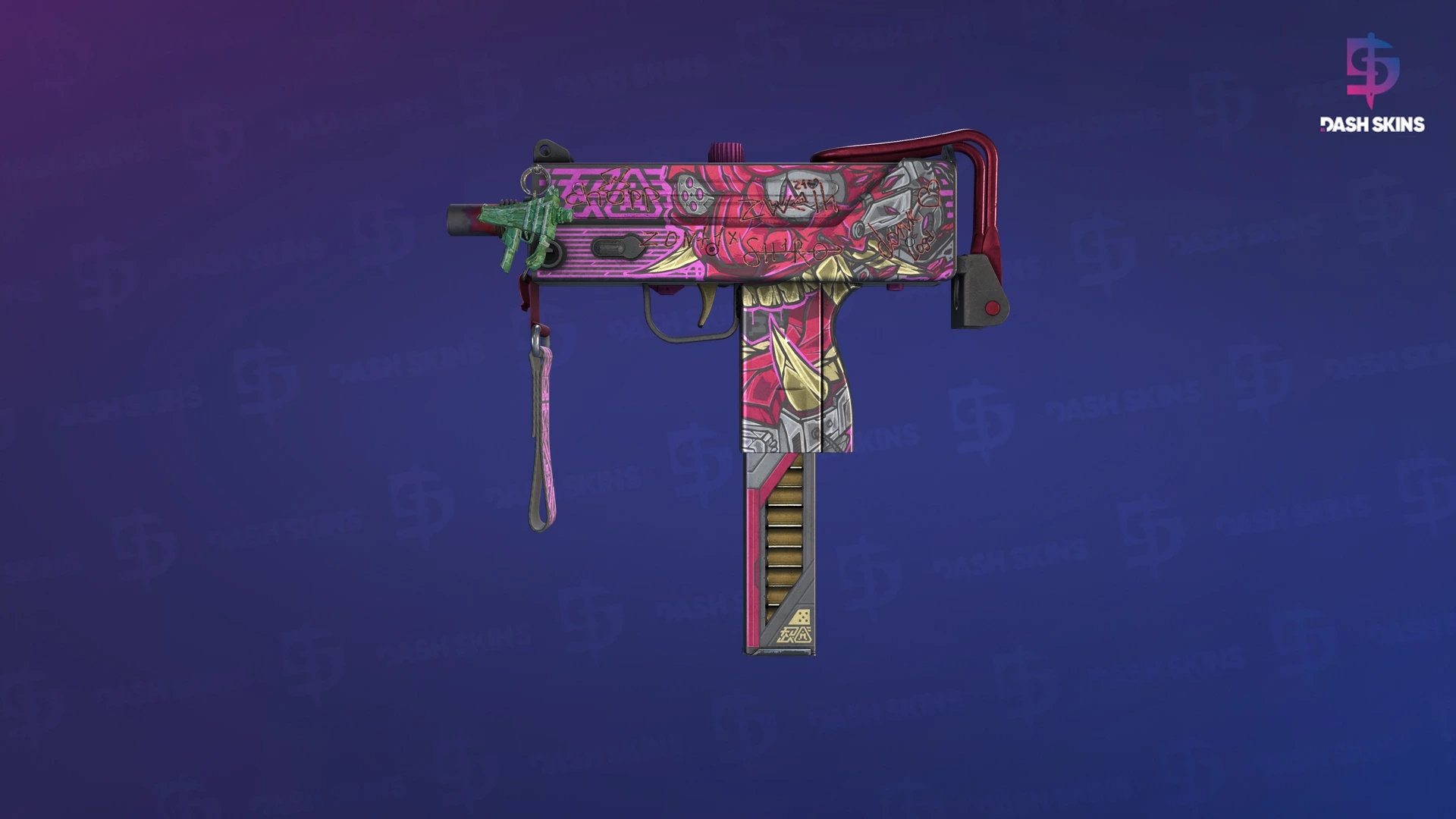 MAC-10 | Saibā Oni (Field-Tested) Screenshot Playside