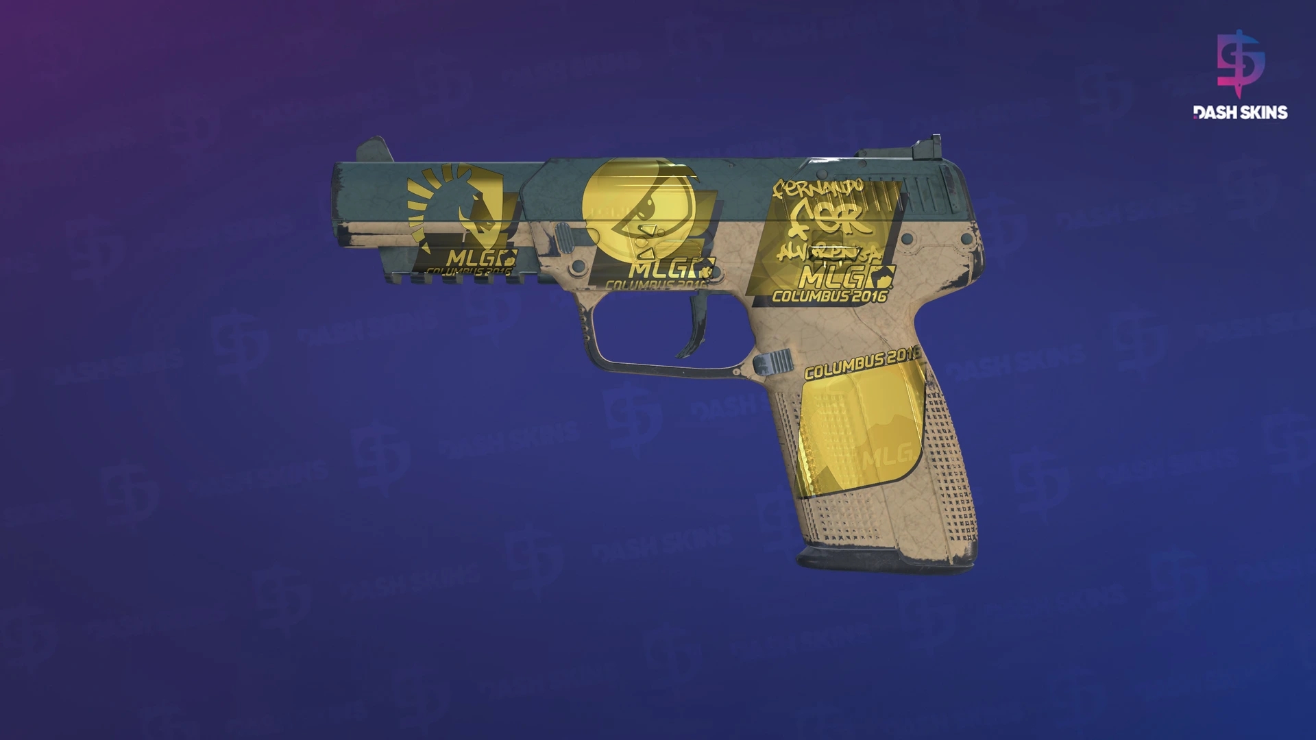 Souvenir Five-SeveN | Contractor (Field-Tested) Screenshot Playside