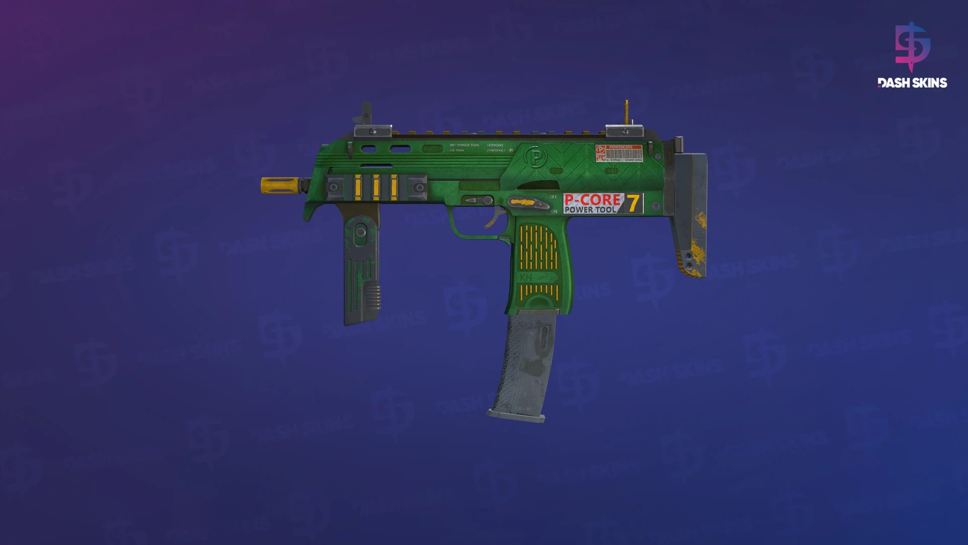 MP7 | Powercore (Battle-Scarred) Screenshot Playside