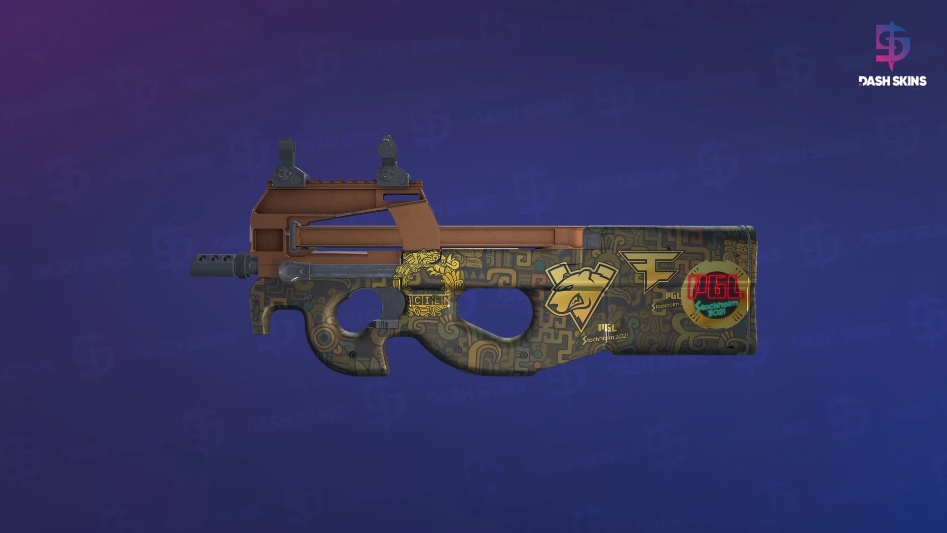 Souvenir P90 | Ancient Earth (Factory New) Screenshot Playside