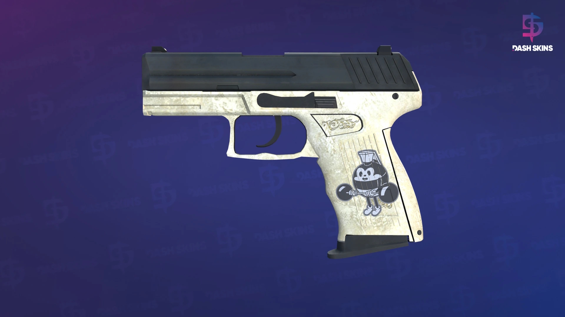 P2000 | Ivory (Minimal Wear) Screenshot Playside