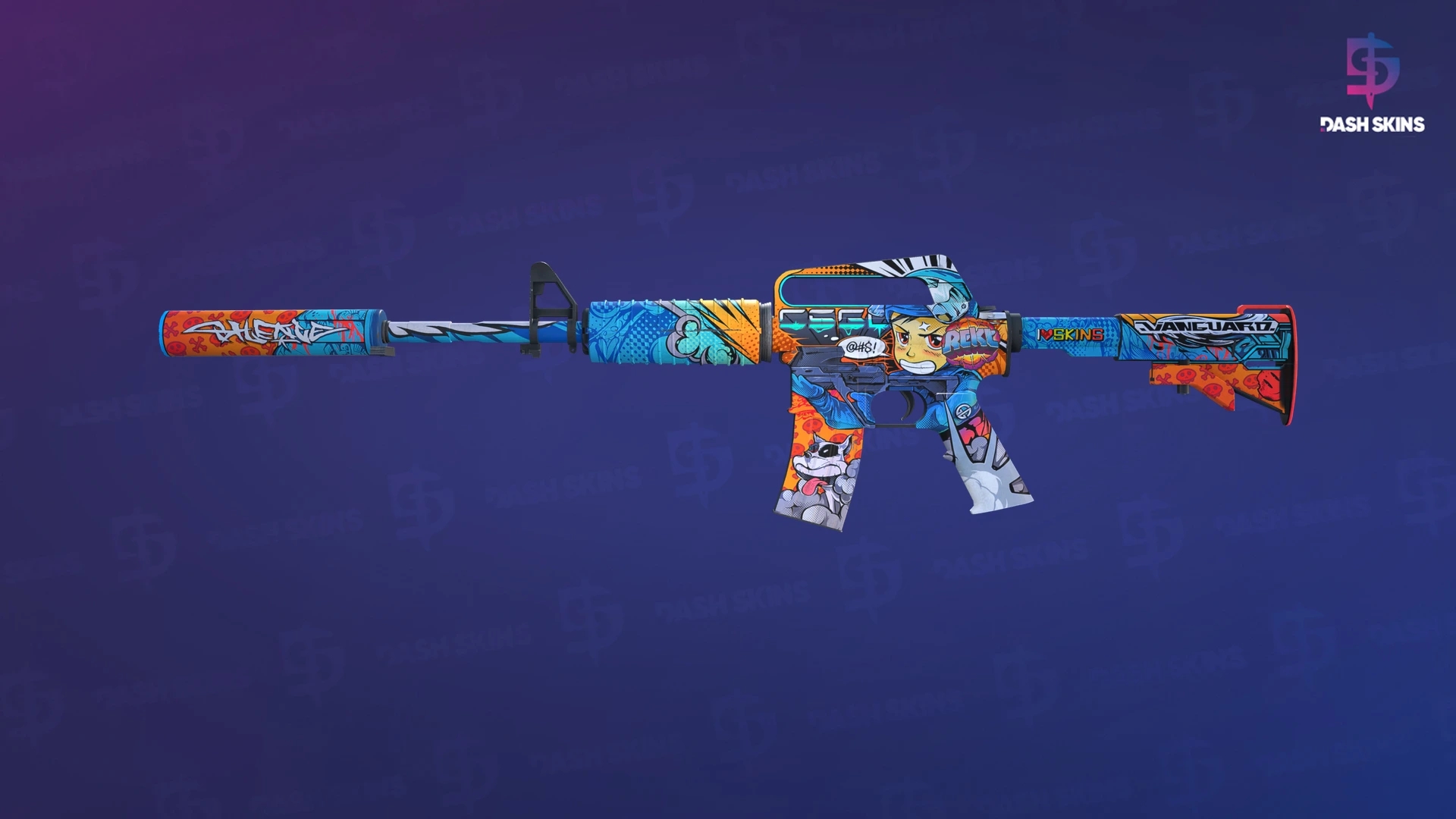 M4A1-S | Player Two (Minimal Wear) Screenshot Playside