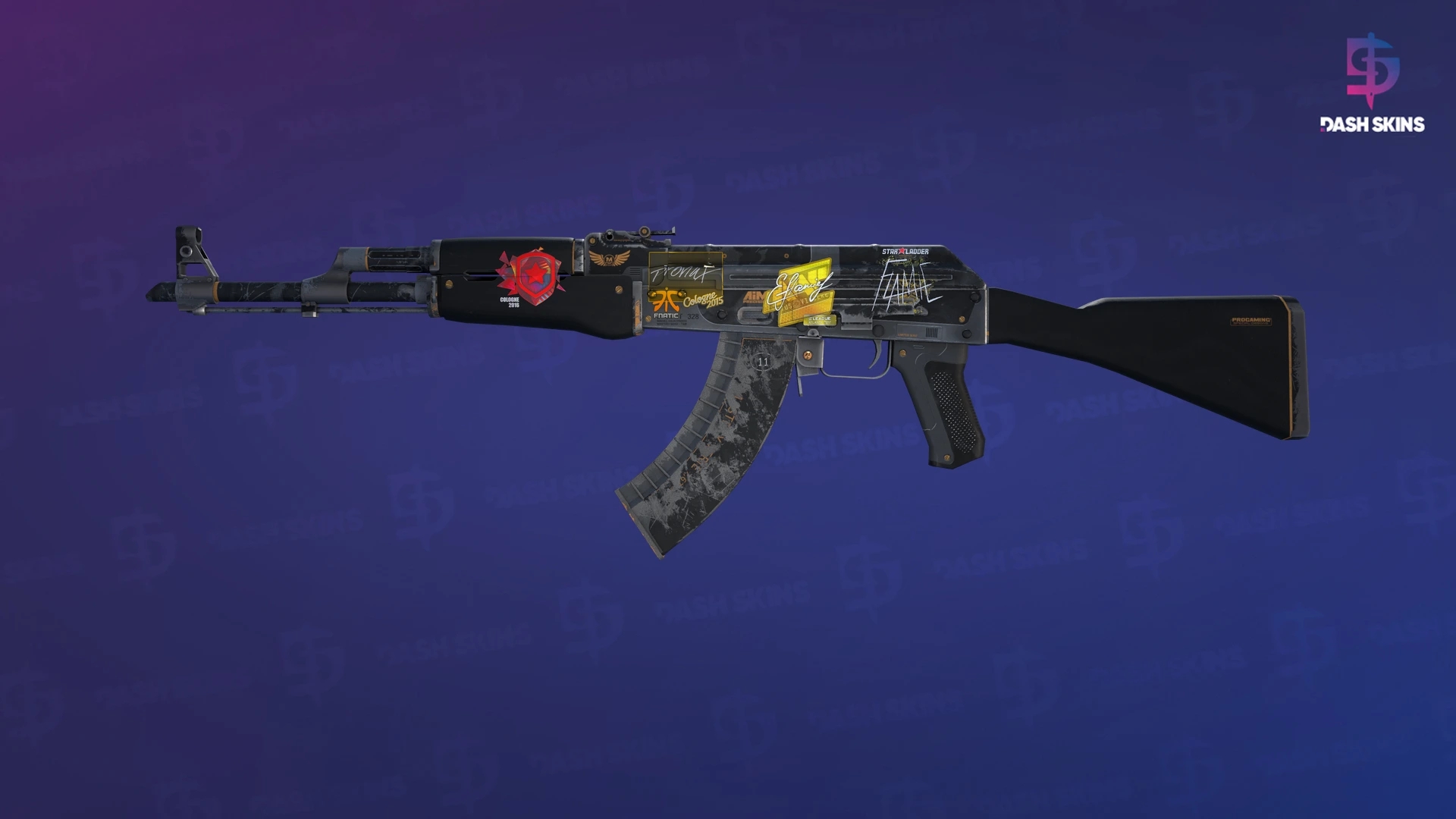 AK-47 | Elite Build (Well-Worn) Screenshot Playside