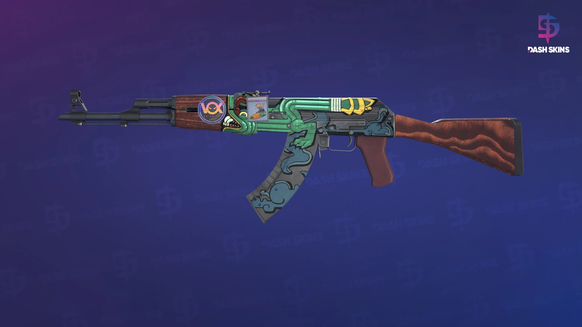 AK-47 | Fire Serpent (Field-Tested) Screenshot Playside