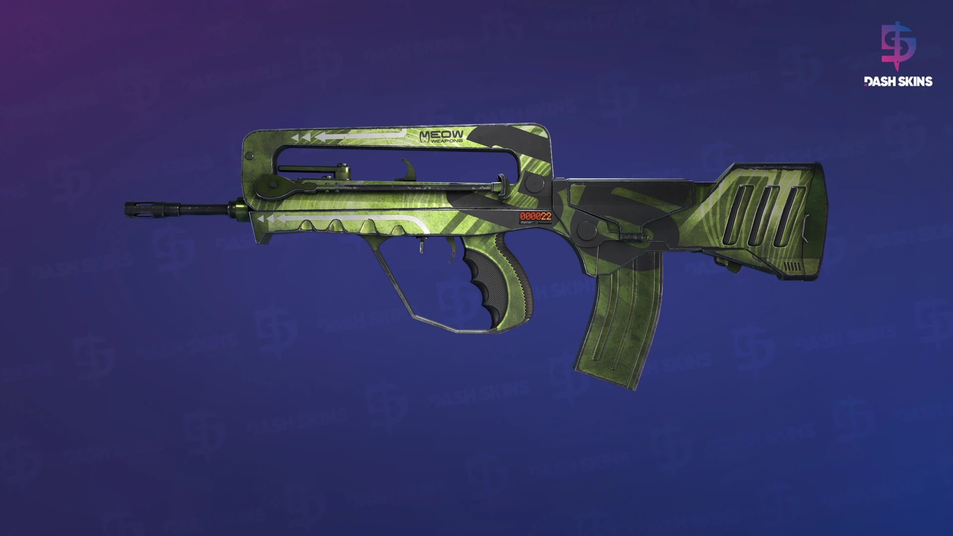 StatTrak™ FAMAS | Meow 36 (Minimal Wear) Screenshot Playside