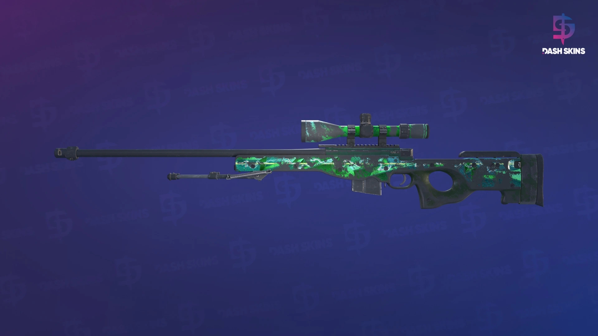 AWP | Green Energy (Battle-Scarred) Screenshot Playside
