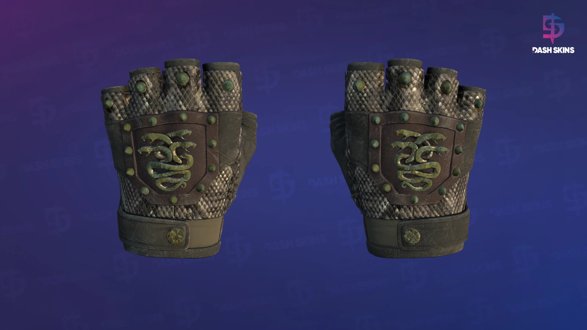 ★ Hydra Gloves | Rattler (Well-Worn) Screenshot Playside