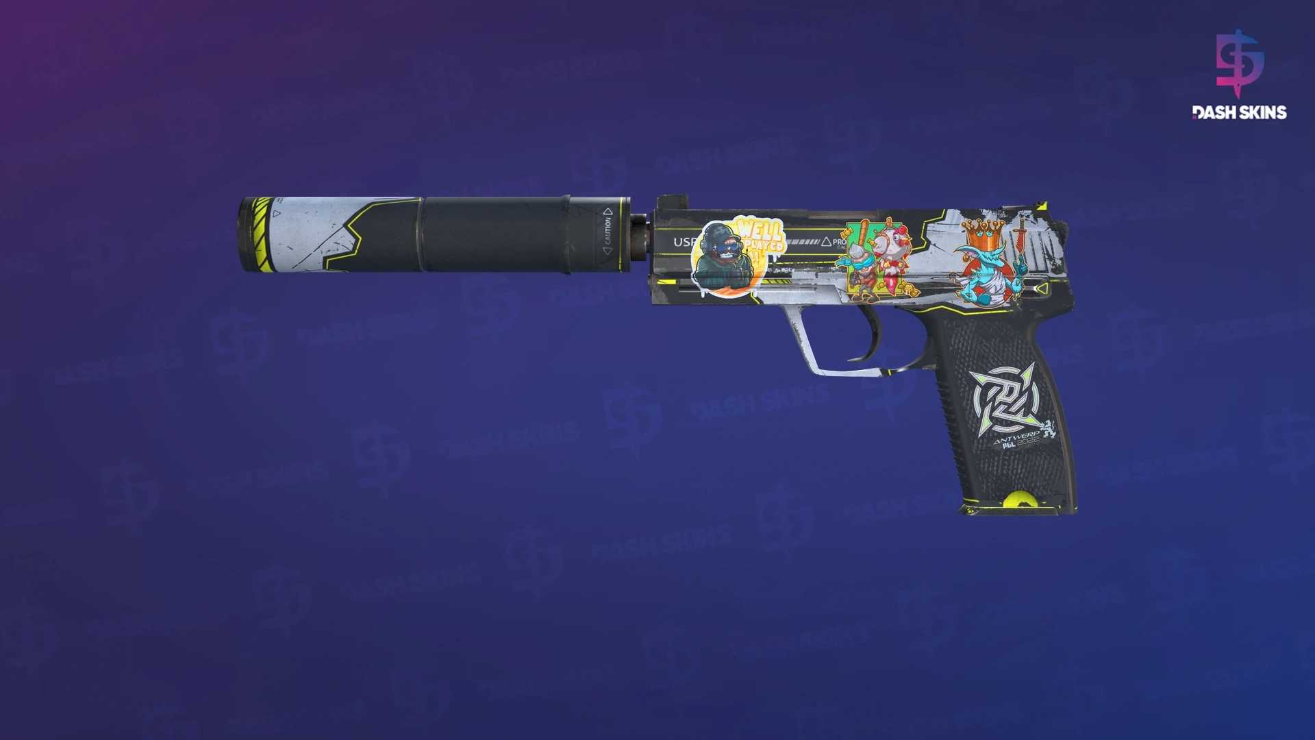 USP-S | Torque (Field-Tested) Screenshot Playside