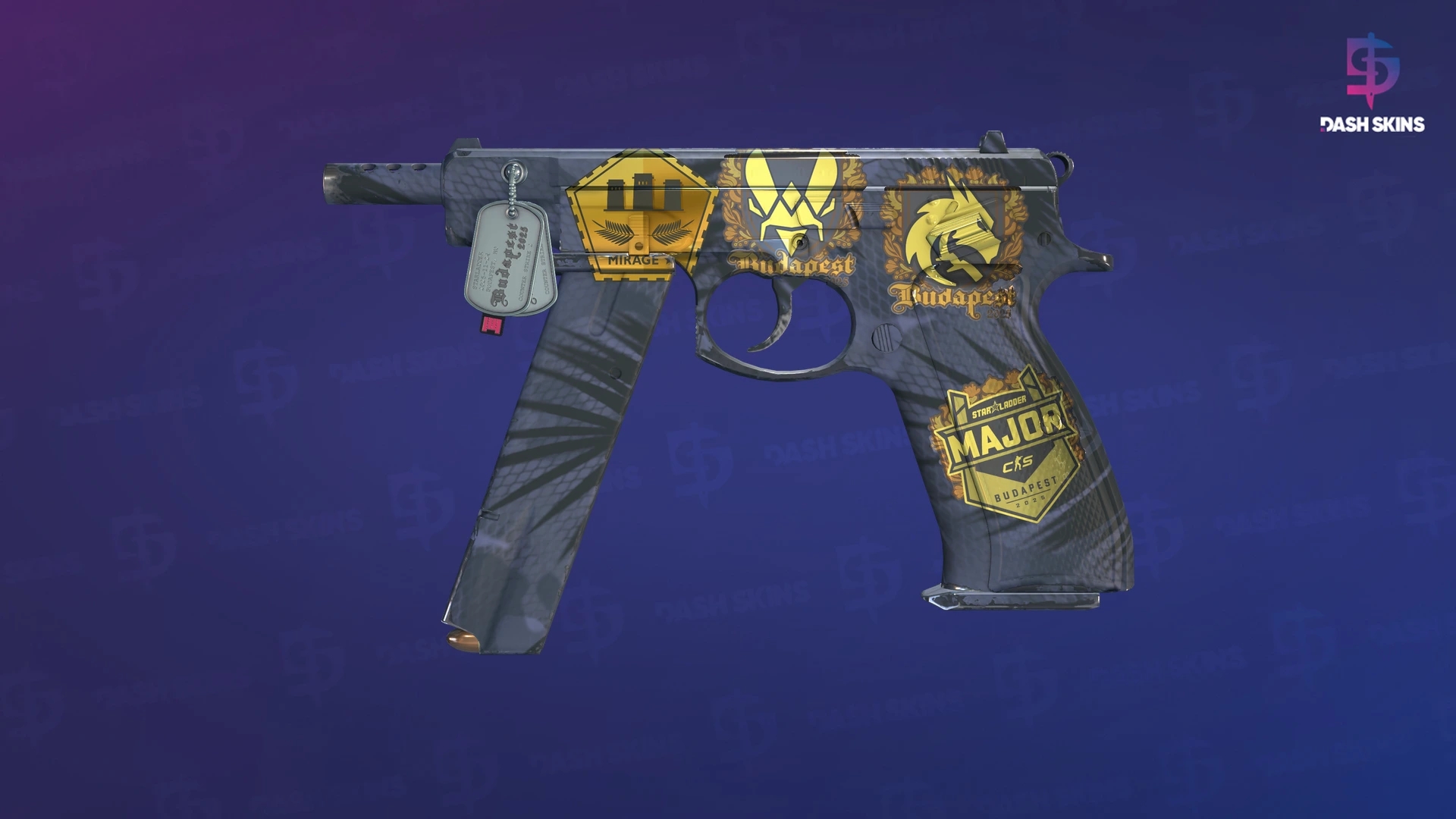 Souvenir CZ75-Auto | Midnight Palm (Factory New) Screenshot Playside