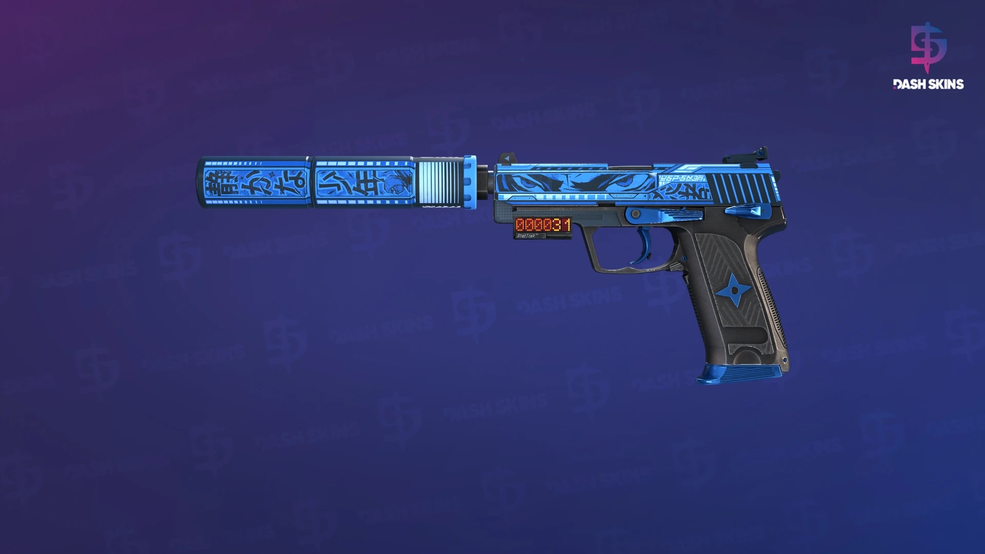 StatTrak™ USP-S | Silent Shot (Minimal Wear) Screenshot Playside
