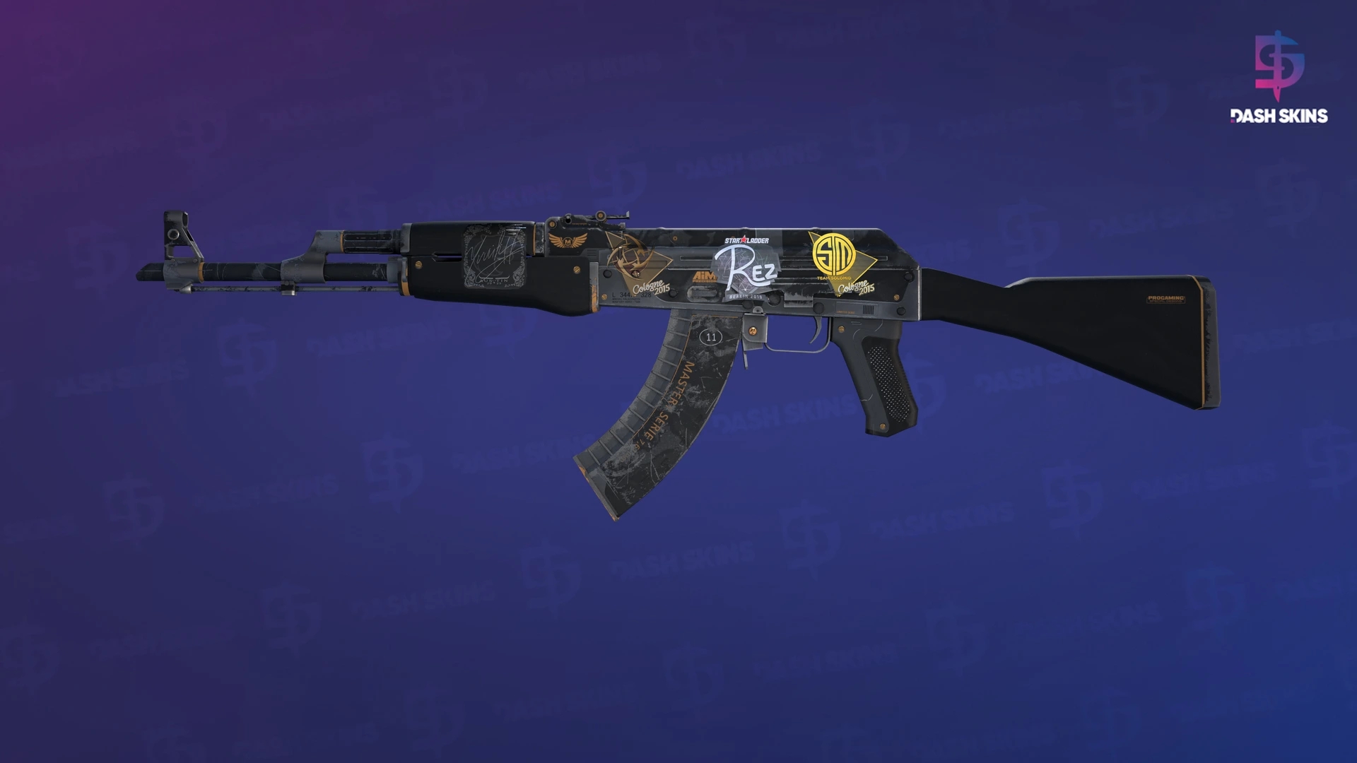 AK-47 | Elite Build (Well-Worn) Screenshot Playside